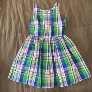 • Girls Ralph Lauren Plaid Dress •